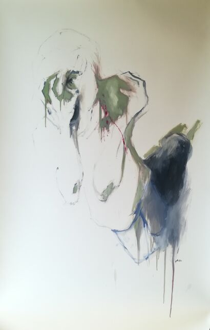 Il Grido - A Paint Artwork by RITA BEGNOZZI